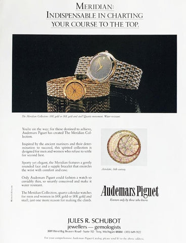 Audemars Piguet Meridian Ladies Watch with Bracelet - Stainless Steel & 18K Gold