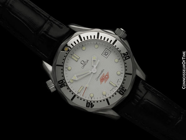 Omega Seamaster Midsize 300M 1994 Lillehammer Olympics Special Edition Watch, Ref. 2862.21 - Stainless Steel