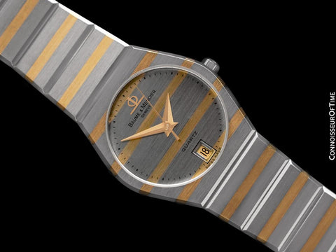 Baume & Mercier Polo / Avant-Garde Ladies Luxury Watch - Stainless Steel & 18K Gold