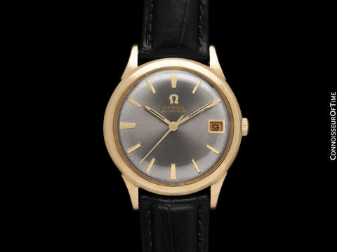 1967 Omega (Seamaster) Rare Cal. 560 Vintage Mens Watch, Automatic, Date - 10K Gold Filled & Stainless Steel
