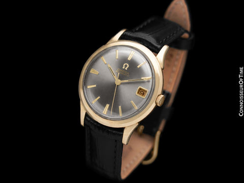 1967 Omega (Seamaster) Rare Cal. 560 Vintage Mens Watch, Automatic, Date - 10K Gold Filled & Stainless Steel