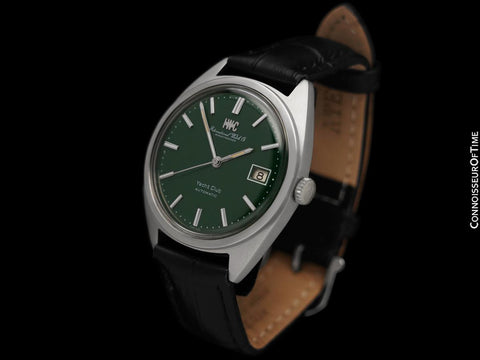 1967 IWC Yacht Club Vintage Large Mens Watch with Forest Green Dial, Cal. 8541 Automatic - Stainless Steel