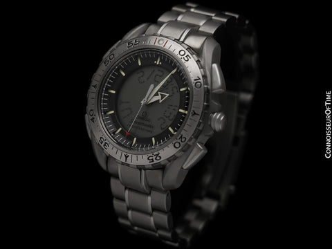 Omega Speedmaster  X-33 Digital NASA Pilot's Chronograph Watch, 3290.51.00 - Titanium