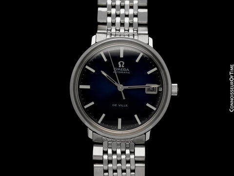 1969 Omega De Ville Vintage Mens Cal. 565 Automatic Watch - Stainless Steel