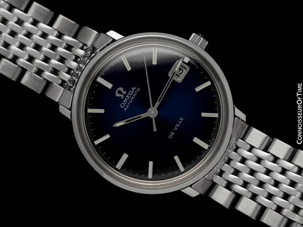 1969 Omega De Ville Vintage Mens Cal. 565 Automatic Watch - Stainless Steel
