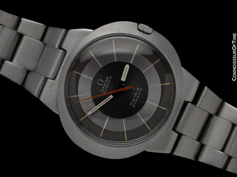 1968 Omega Dynamic Vintage Mens Bracelet Watch with Date - Stainless Steel