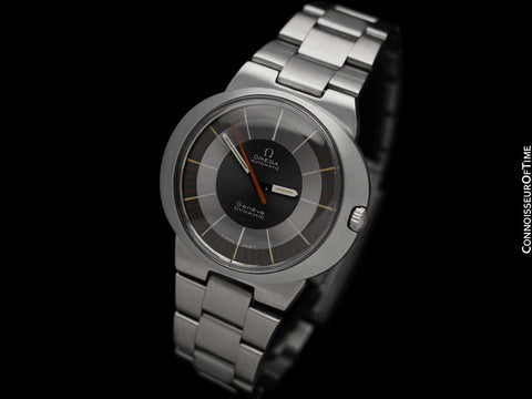 1968 Omega Dynamic Vintage Mens Bracelet Watch with Date - Stainless Steel