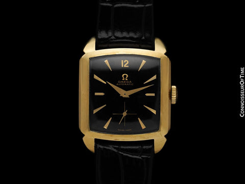 1953 Omega Cioccolatone Vintage Full Size Ref. 3950 Mens Watch – 18K Gold