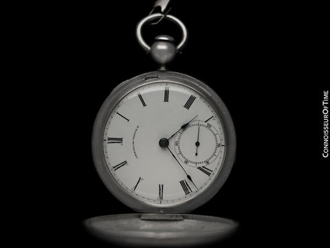 1863 American Watch Co. / Waltham Civil War 18 Size Pocket Watch - Same Model Given to Abraham Lincoln