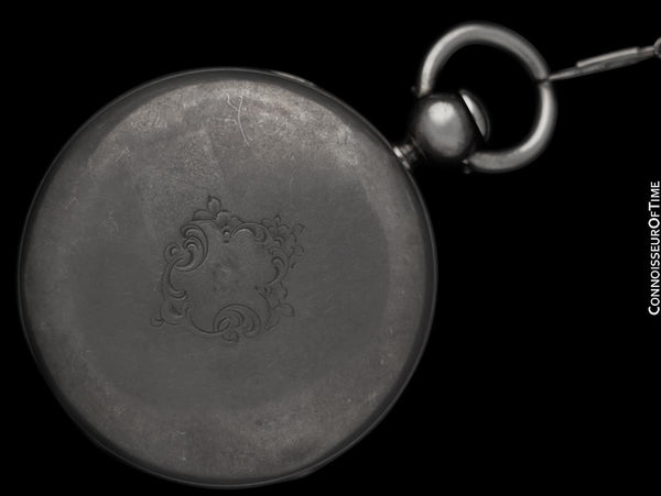 1863 American Watch Co. / Waltham Civil War 18 Size Pocket Watch - Same Model Given to Abraham Lincoln