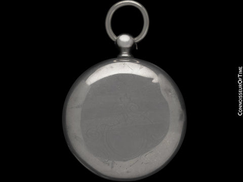 1863 Waltham P.S. Bartlett Civil War 18 size Pocket Watch - Same Brand Given to Abraham Lincoln at Gettysburg
