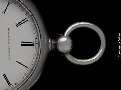 1863 Waltham P.S. Bartlett Civil War 18 size Pocket Watch - Same Brand Given to Abraham Lincoln at Gettysburg