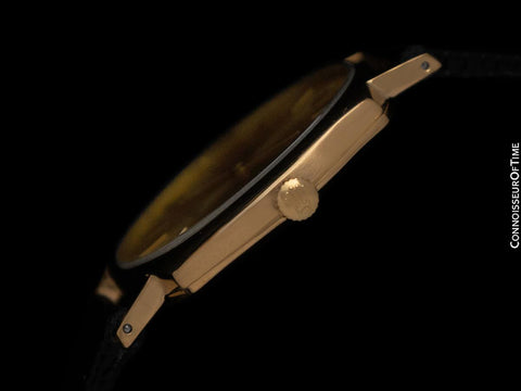 1970 Rolex Cellini Vintage Mens Handwound Dress Watch, Ref. 3804 - 18K Gold