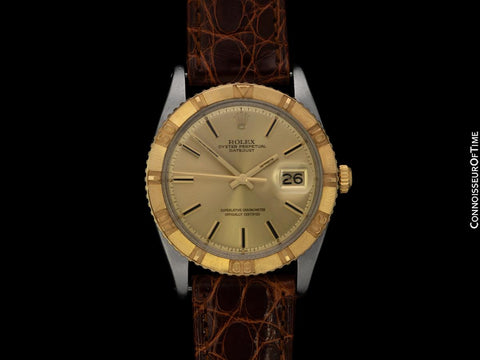 1978 Rolex Vintage Turn-O-Graph Thunderbird Datejust Mens Watch, 1625 - Stainless Steel & 18K Gold