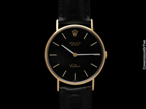 1973 Rolex Cellini Vintage Mens Handwound Ref. 3833 Watch - 18K Gold