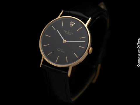 1973 Rolex Cellini Vintage Mens Handwound Ref. 3833 Watch - 18K Gold