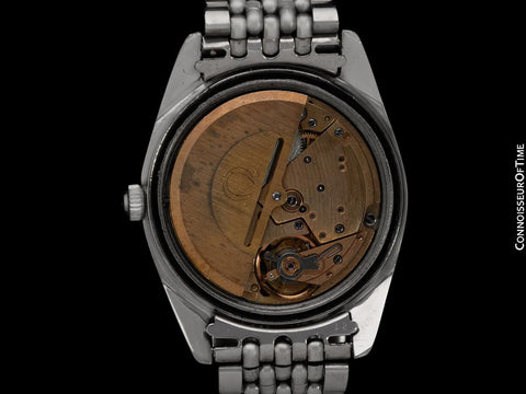 1972 Omega Seamaster Chronometer Full Size Vintage Mens Watch - Stainless Steel