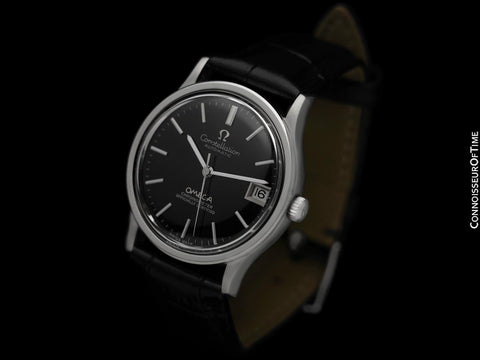 1969 Omega Constellation Vintage Mens Automatic Chronometer Watch, Date - Stainless Steel