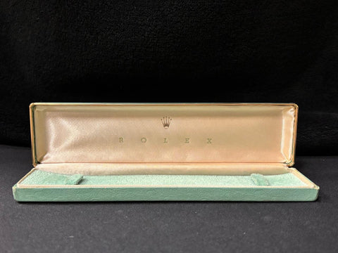 1960's Rolex Ladies 14K White Gold & Diamonds Dress Watch - Original Box