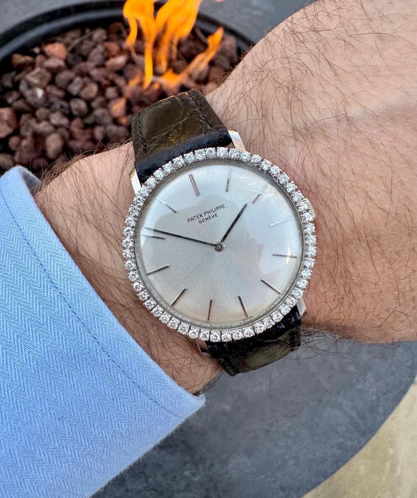 1960's Patek Philippe Vintage Mens Handwound Ref. 3468 Dress Watch - 1 - Connoisseur of Time 1960's Patek Philippe Vintage Mens Handwound Ref. 3468 Dress Watch - 1 - Connoisseur of Time