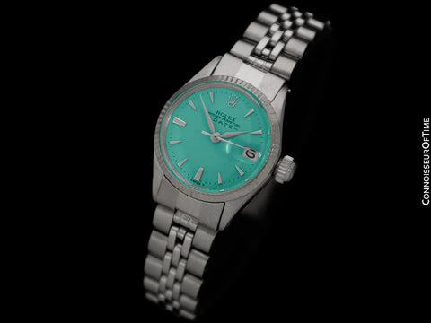1965 Rolex Classic Vintage Ladies Date (Datejust) Watch - Stainless Steel & 18K White Gold
