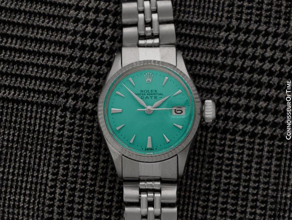1965 Rolex Classic Vintage Ladies Date (Datejust) Watch - Stainless Steel & 18K White Gold