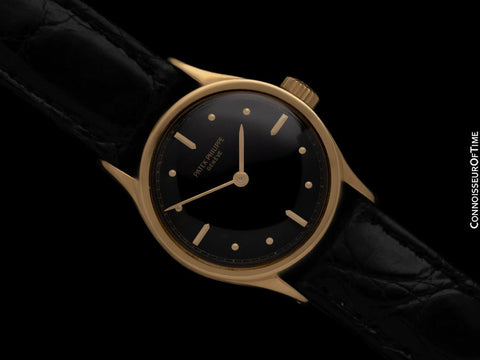 1910's Patek Philippe Vintage Calatrava Pre-ref. 446 Mens Midsize Watch - 18K Gold