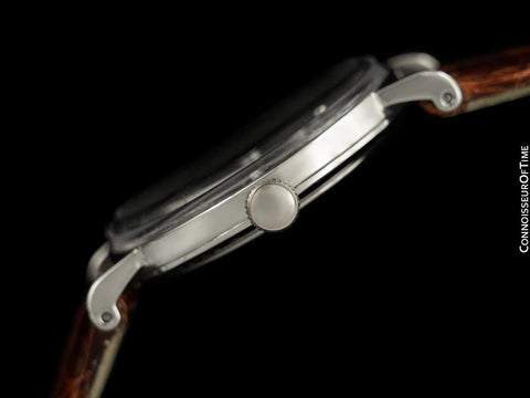 1956 Jaeger-LeCoultre / Vacheron & Constantin Vintage Galaxy Mystery Dial - 14K White Gold & Diamonds