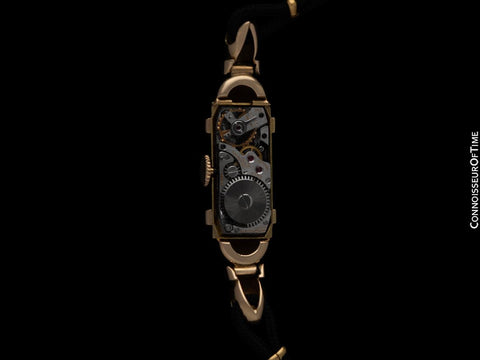 1940's Tiffany & Co. Ladies Vintage Watch - 14K Gold with Diamonds & Rubies