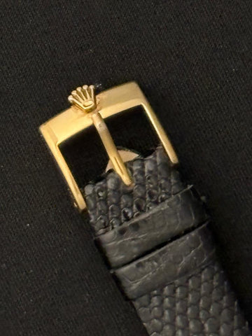 Rolex Cellini Vintage Mens Handwound Ref. 5112 Watch, W Serial - 18K Gold