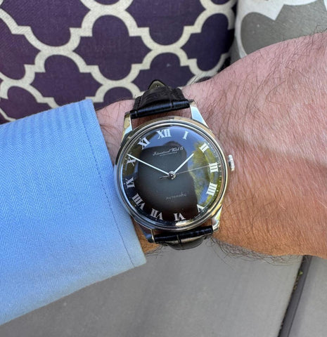 1957 IWC Vintage Mens Watch, Cal. 852 Automatic - Stainless Steel