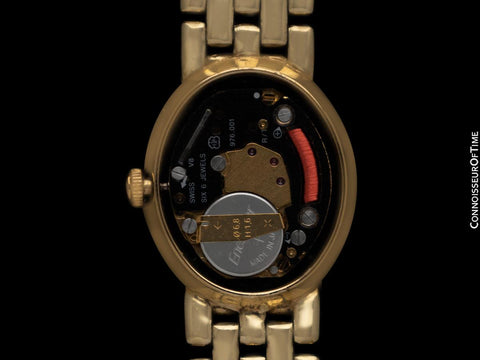 Tiffany & Co. Ladies Portfolio Bracelet Watch - 14K Gold & Diamonds