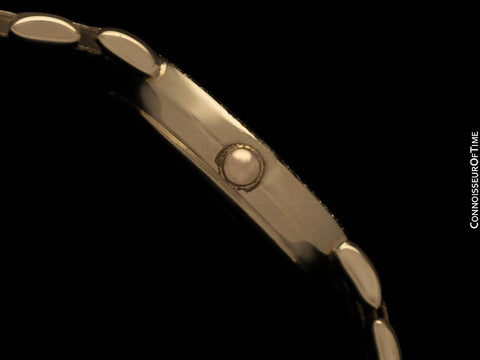 Tiffany & Co. Ladies Portfolio Bracelet Watch - 14K Gold & Diamonds