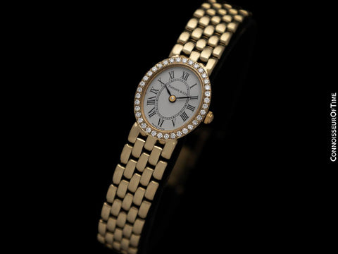 Tiffany & Co. Ladies Portfolio Bracelet Watch - 14K Gold & Diamonds