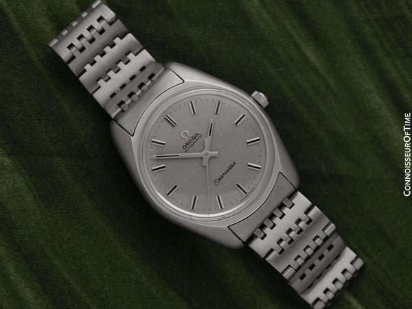 1969 Omega Seamaster Mens Vintage Watch with Automatic Cal. 552 Movement - Stainless Steel