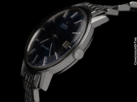 1969 Omega Seamaster Mens Vintage Cal. 565 Watch, Automatic, Date - Stainless Steel