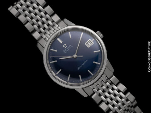 1969 Omega Seamaster Mens Vintage Cal. 565 Watch, Automatic, Date - Stainless Steel