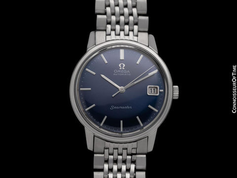 1969 Omega Seamaster Mens Vintage Cal. 565 Watch, Automatic, Date - Stainless Steel