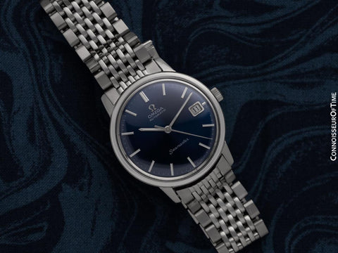 1969 Omega Seamaster Mens Vintage Cal. 565 Watch, Automatic, Date - Stainless Steel