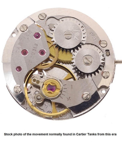 1971 Cartier Vintage Ladies "Collection Privee" Level Ultra Rare Tank 18K Gold Watch by Audemars Piguet - Only 50 Made