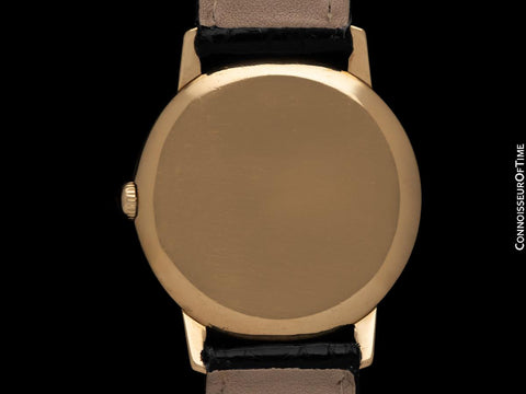 1967 Patek Philippe Vintage Mens Handwound Ref. 2593 Dress Watch - 18K Gold