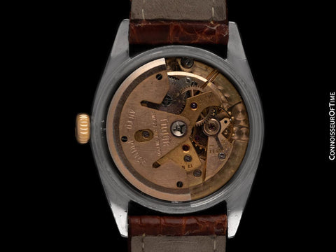 1961 Tudor (Rolex) Prince Oysterdate Vintage Mens Ref. 7944 Watch - Stainless Steel & 18K Gold