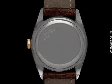 1961 Tudor (Rolex) Prince Oysterdate Vintage Mens Ref. 7944 Watch - Stainless Steel & 18K Gold