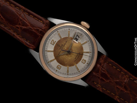 1961 Tudor (Rolex) Prince Oysterdate Vintage Mens Ref. 7944 Watch - Stainless Steel & 18K Gold