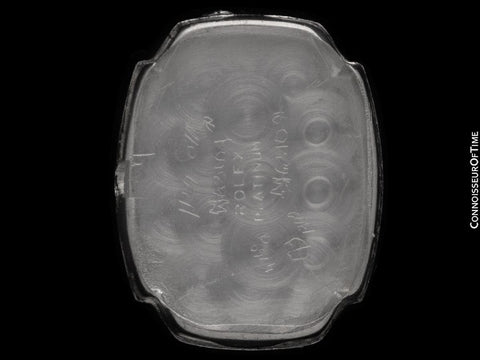 1940's Rolex Ladies Vintage Cocktail Watch - Platinum & Diamonds
