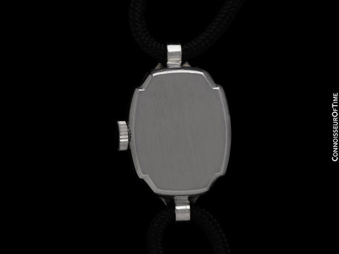 1940's Rolex Ladies Vintage Cocktail Watch - Platinum & Diamonds