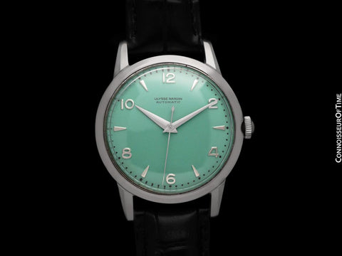 1960's Ulysse Nardin Vintage Mens Automatic Watch - Stainless Steel