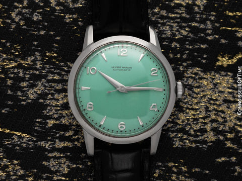 1960's Ulysse Nardin Vintage Mens Automatic Watch - Stainless Steel