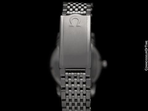 1963 Omega Seamaster Mens Vintage Full Size Cal. 565 Watch with Beads of Rice Bracelet - Stainless Steel