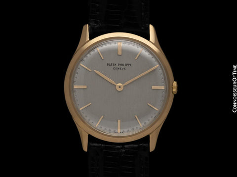 1960's Patek Philippe Vintage Mens Handwound Ref. 2588 Dress Watch - 18K Gold
